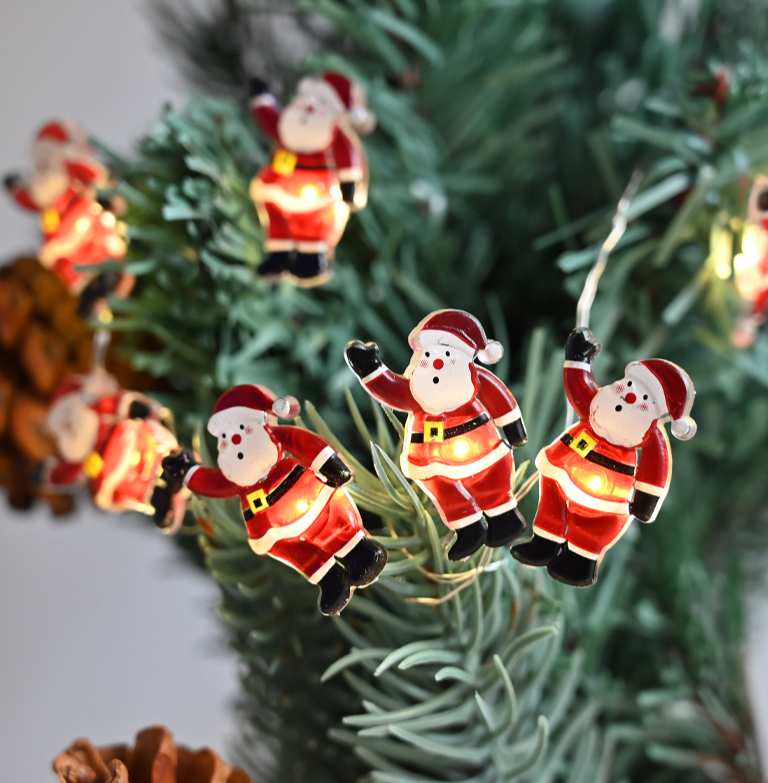 Nuove luci decorative a LED per Babbo Natale, colorate, decorazioni creative per la camera da letto_voghion.com