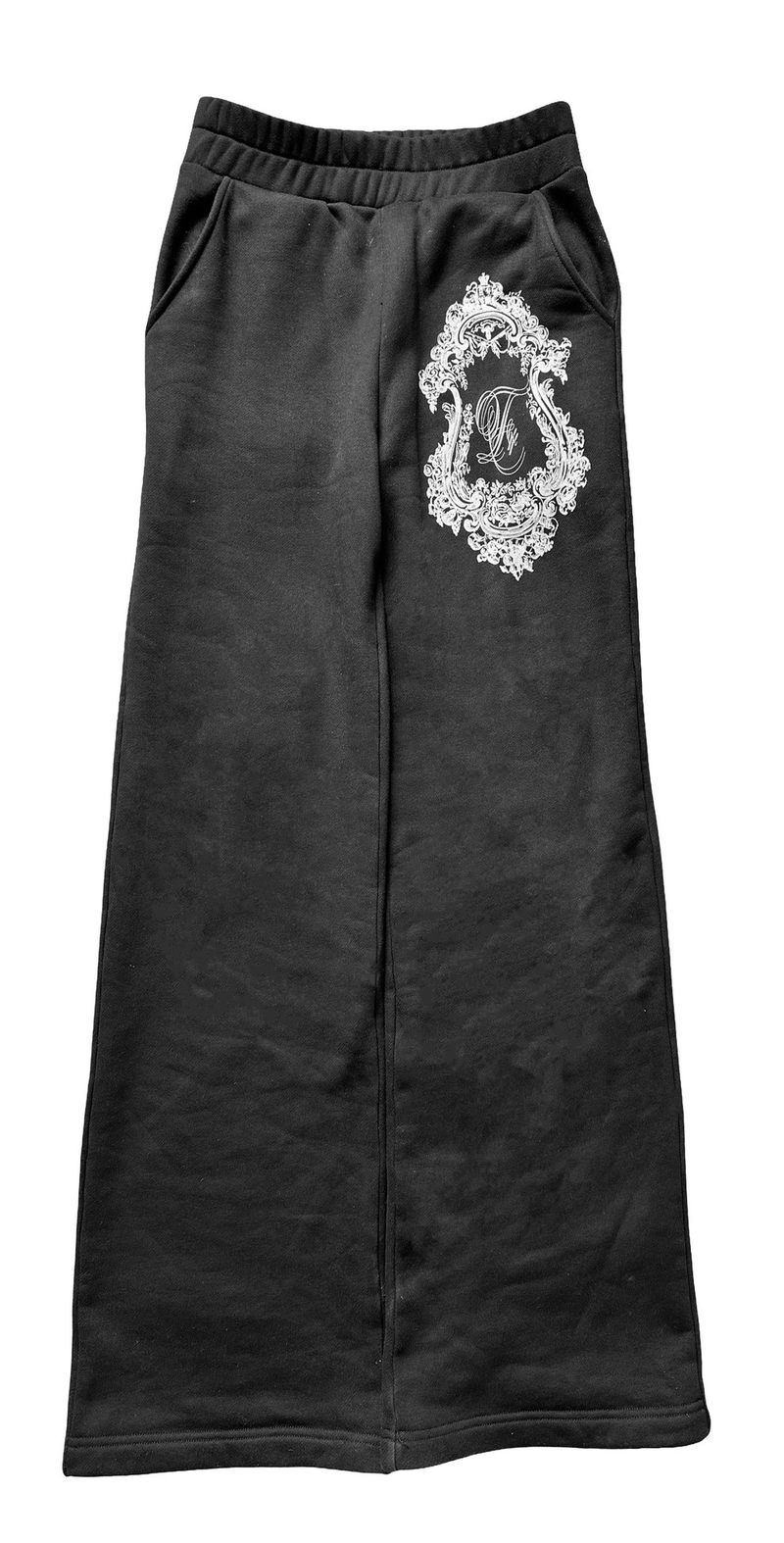 Streetwear Hip-Hop Jogger Pants – Kpop Dance & Urban Styling mit Gothic Print (S-XL, Fleece-gefüttert, Stretch-Passform für B-Boys & Street Dancer)_voghion.com