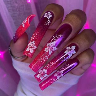 Nails Art Simple Wear Nail Patches Pure Desire Nail Art Ins Style Decorations Nails_voghion.com