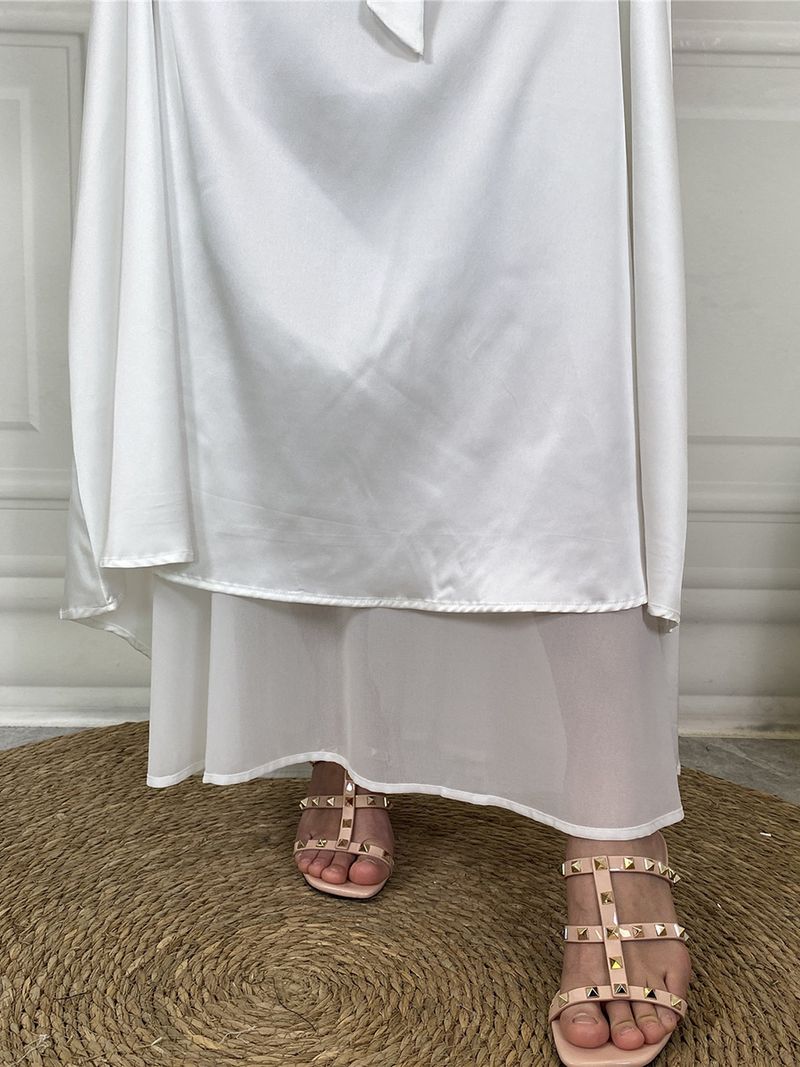 Yeni Müslüman Türk Abayas Jalabiyat Kadın Ramazan Kıyafetleri Fas Kaftan Parti Uzun Elbise Arap Kaftan Saten Kadın Elbisesi_voghion.com