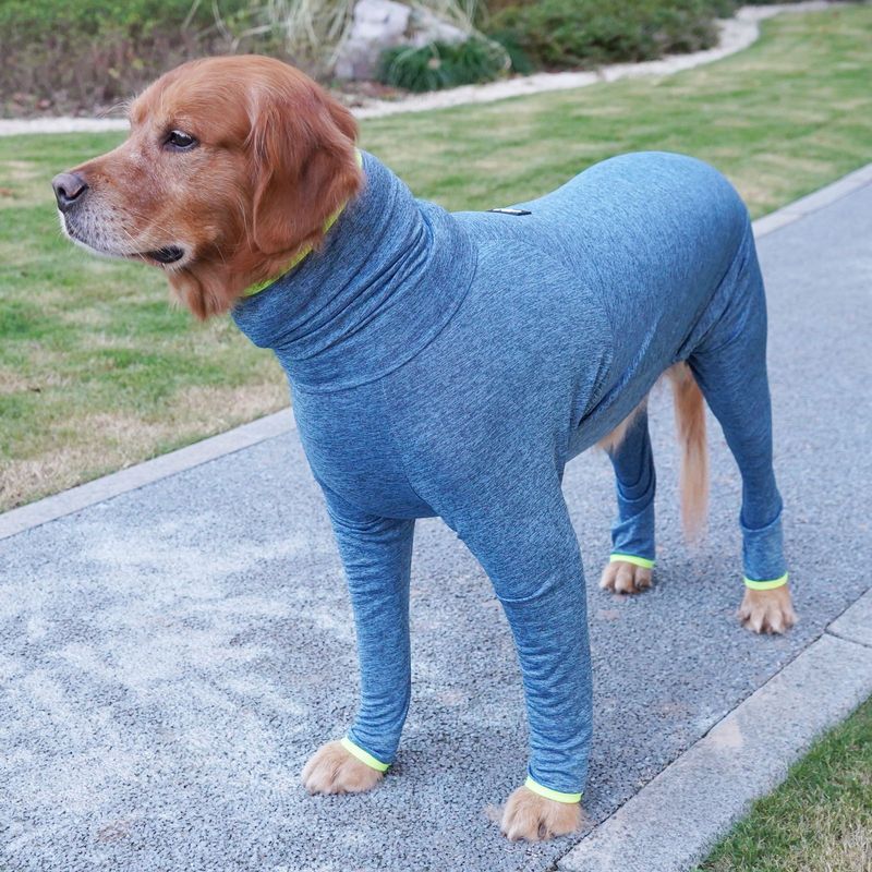 It Autumn Winter Anti-Shedding Large Dog Elbow Protection Full Coverage Pet Four-Legged Golden Retriever Labrador_voghion.com