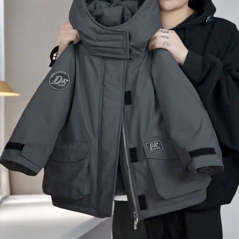 Chaqueta acolchada de algodón de invierno para niños 2025, nuevo estilo, chaqueta de algodón para bebés, chaqueta acolchada de algodón para niños de longitud media, abrigo grueso de moda_voghion.com