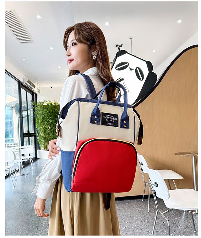 Multifunktionaler Wickelrucksack für frischgebackene Mütter – modisch, wasserdicht und ideal für Ausflüge mit dem Baby_voghion.com