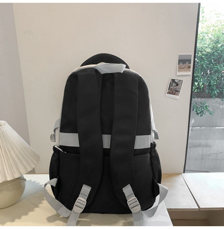GUIYU Large Capacity Checkered Backpack For School & Travel - Lightweight Durable Unisex Rucksack With Breathable Cushioned Straps (Multiple Colors)_voghion.com