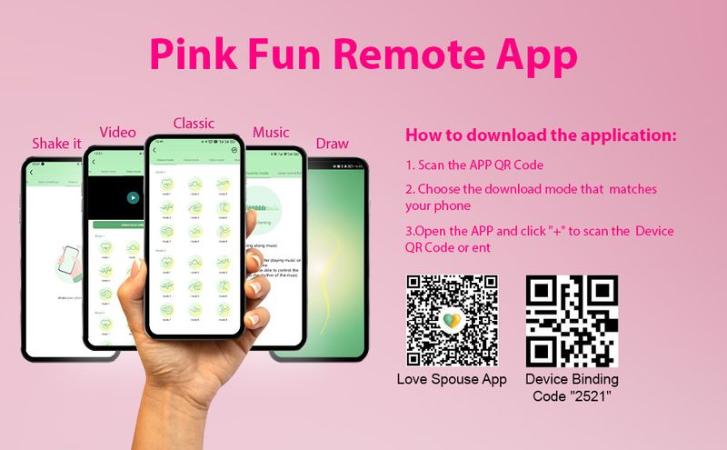 G-Punkt-Höschenvibrator mit APP-Fernbedienung, Pink Fun, tragbar über große Entfernungen, wiederaufladbares Sexspielzeug für Erwachsene, mehr als 10 Vibrationen für Frauen_voghion.com