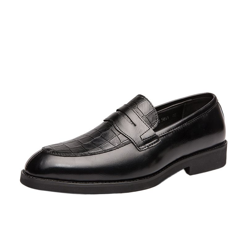 Suitable For All Seasons Men Autumn Men's Formal Business Pointed Toe Shoes Casual Leather The New_voghion.com