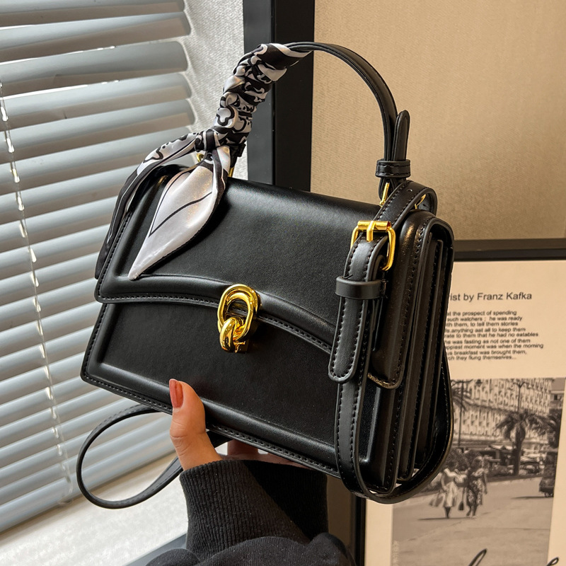 This Year's New Popular Women's Crossbody Texture, Hand-held, Stylish, Simple, Single Shoulder, Small Square Bags,_voghion.com