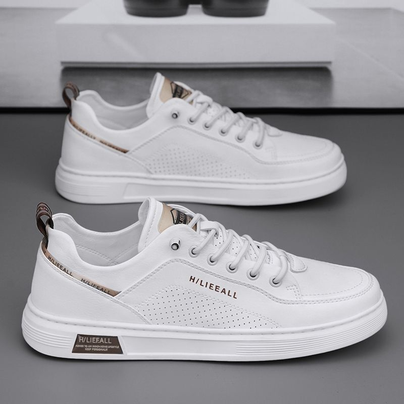 Unschlagbare Qualität Herren Sommer Neue Atmungsaktive Kleine Weiße Koreanische Version Für Männliche Studenten, Und Vielseitige Sport Casual Flat, Trendy_voghion.com