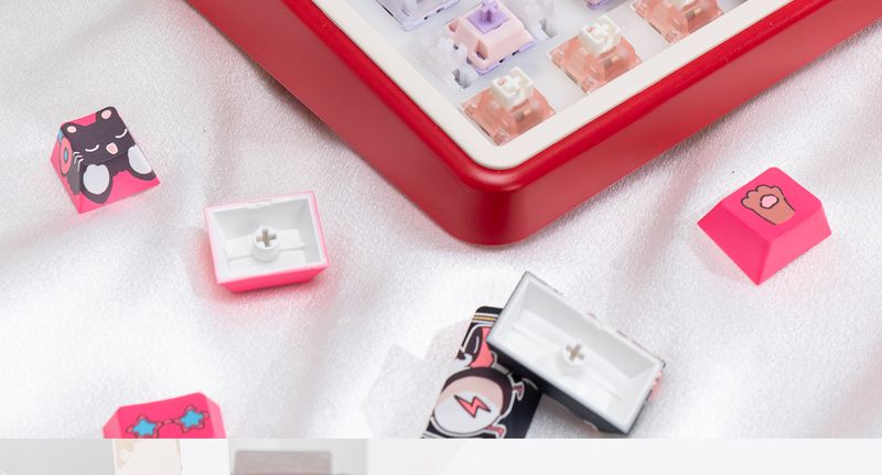Omo65 Three-Mode Wireless RGB Bluetooth Nical Keyboard Office Mahjong Sound Hot Plug Gasket Customized Kit_voghion.com
