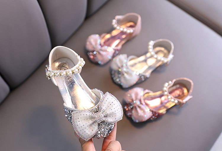 Kleine und große Kinder Tanzschuhe Einzelschuhe Showschuhe Prinzessin Schuhe_voghion.com
