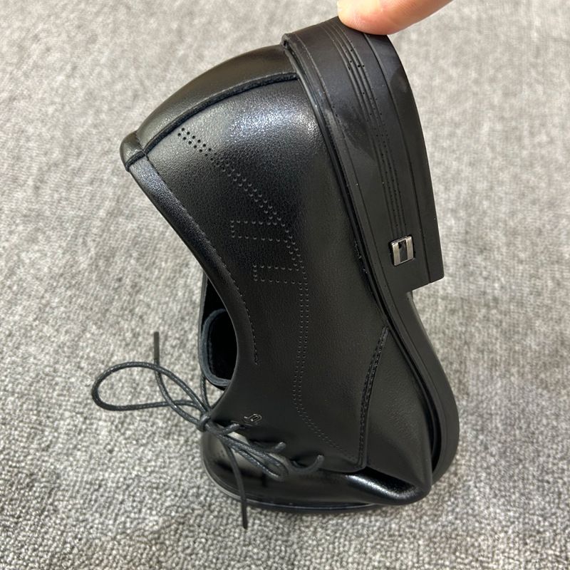 Frühling und Sommer Neue formelle Buine Leder Bequeme Sohle Weiche Oberfläche Schnürschuhe Herren Britischer Stil Trendy Arbeit_voghion.com