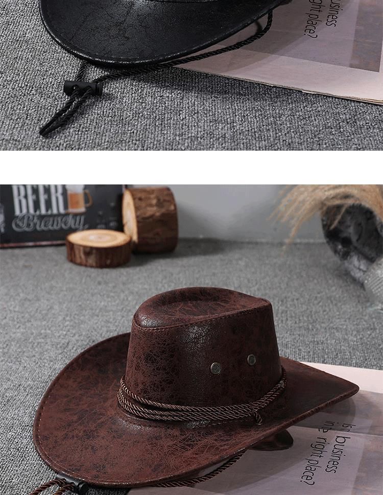 Uniszex dzsessz kalapok, férfi és női kültéri napvédő kalapok, utazó lovagkalapok, western cowboy kalapok_voghion.com