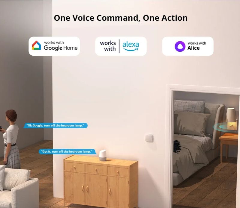 1-10 db-os SONOFF ZBMINIL2 Zigbee nullavezeték nélküli intelligens kapcsolómodul, amely Yandex Alice Alexa Google Home Assistanttal működik._voghion.com