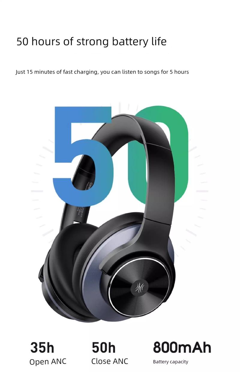 Ακουστικά Bluetooth με μείωση θορύβου Burmester, ασύρματα ακουστικά με δυνατότητα στερέωσης στο κεφάλι, μουσική, ποιότητα ήχου HiFi, ANC ενεργά με μικρόφωνο_voghion.com