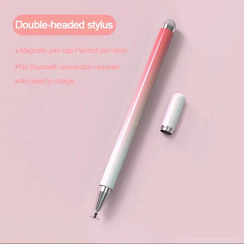 2 In 1 Universal Stylus Pen For Tablet Mobile Phone IPad Drawing Tablet Capacitive Screen Touch_voghion.com