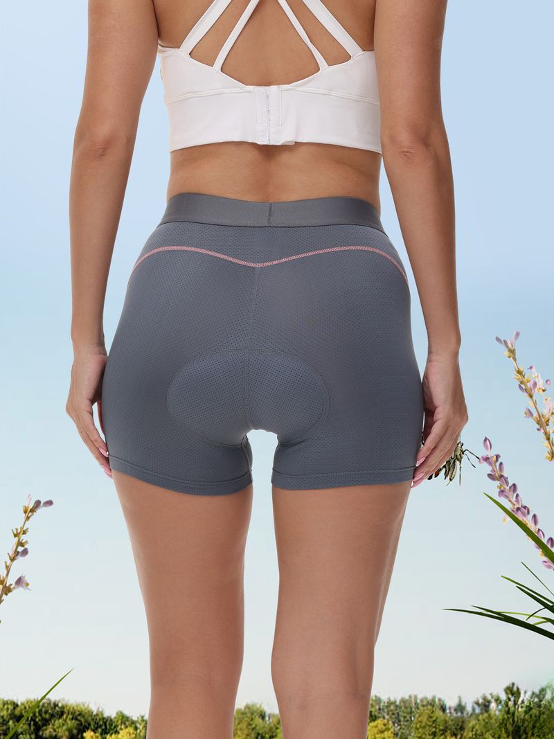 Sous-vêtements d'été 2025, coussinets absorbants en silicone, pantalons très élastiques, vêtements de cyclisme pour femmes_voghion.com