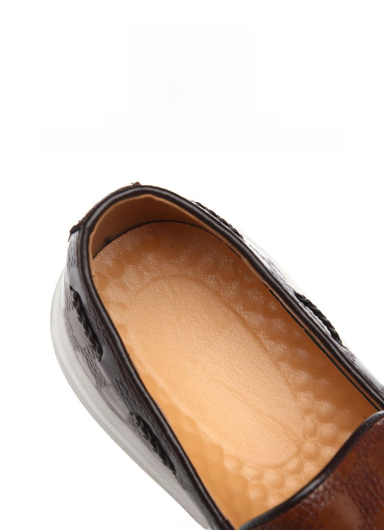 Loafers Men's Summer Breathable Loafers Slip-on Loafers Versatile Slip-on Casual Shoes_voghion.com