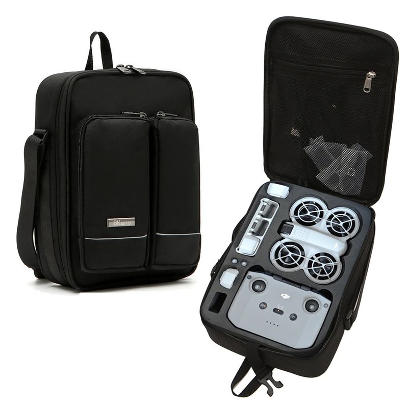 Waterproof Shockproof Backpack DJI Neo Portable Storage Large Capacity Drone Bag For RC-N3 Remote Controller_voghion.com