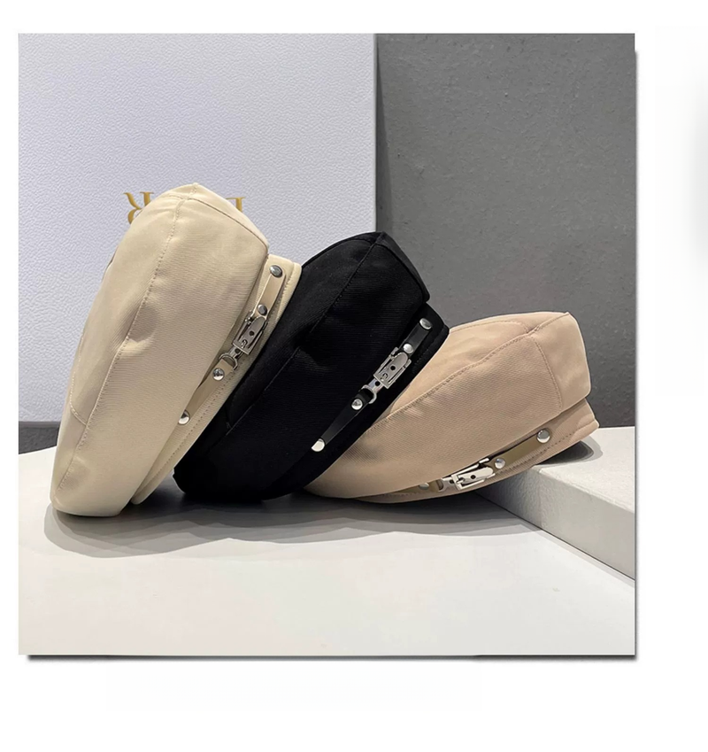 New Women's Fashion Beret, Niche Internal Celebrity Style Top Multi-function_voghion.com