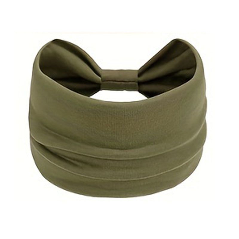 Bandeau de sport élastique de couleur unie européen et américain, large version, bandeau de yoga anti-transpirant absorbant la transpiration, bandeau Maca Dragon, bandeau de taille pour femmes_voghion.com