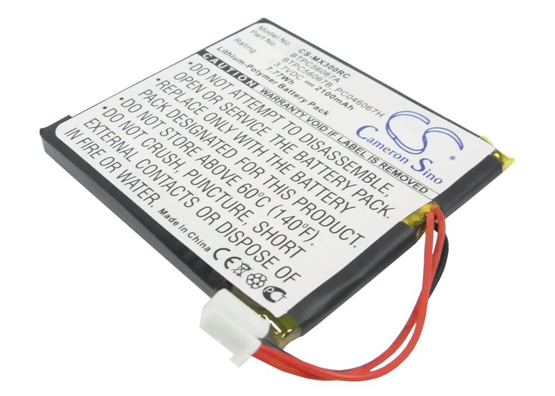 2100mAh Battery - CS-MX300RC / Li-Polymer / Volts: 3.7_voghion.com