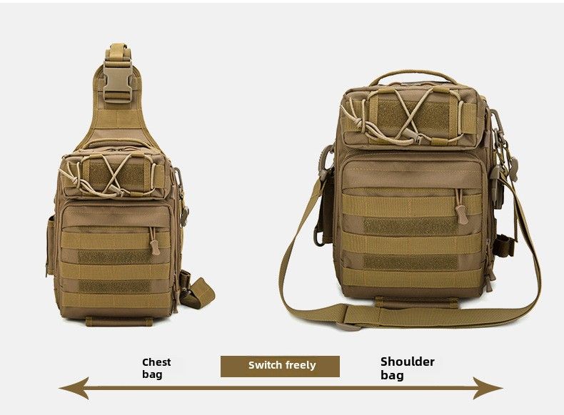 Luya Bag 2018 Nou Rucsac Tactic Camuflaj Geantă de Exterior pentru Bărbați Geantă de Piept Multifuncțională Umăr Crossbody Geantă cu Trei Scopuri_voghion.com