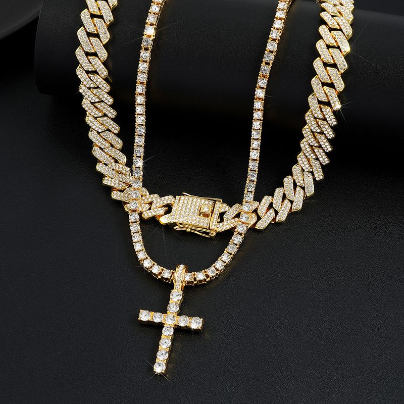 Collier exquis à la mode, personnalité de niche, sens haut de gamme, tout assorti, bijoux de luxe légers et simples_voghion.com
