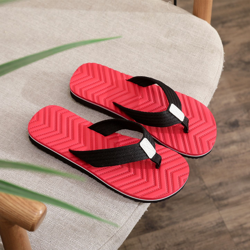 Unschlagbare Qualität Herren Sommer Modische Flip-Flops, Herren Hausschuhe, Anti-Rutsch, Clip-On Füße, Koreanische Version, Personalisierte Strandsandalen_voghion.com