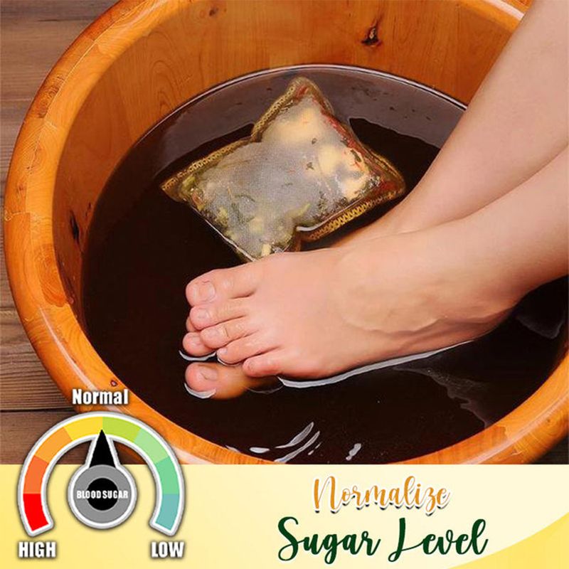 Sacchetto per pediluvio Ai Cao con zenzero per ammollo dei piedi per alleviare la tensione muscolare nella parte inferiore delle gambe, rimuovere l'umidità e combattere il freddo Sacchetto per ammollo dei piedi_voghion.com