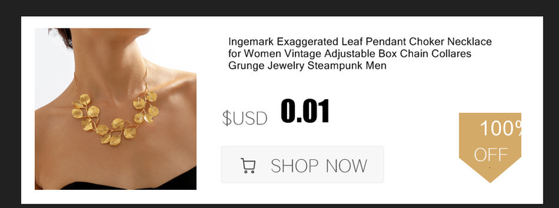 2025 New Arrivals Ingemark Exaggerated Chunky Heavy Metal Twisted Torques Choker Necklace for Women Spiral Big Chain Grunge Jewelry_voghion.com
