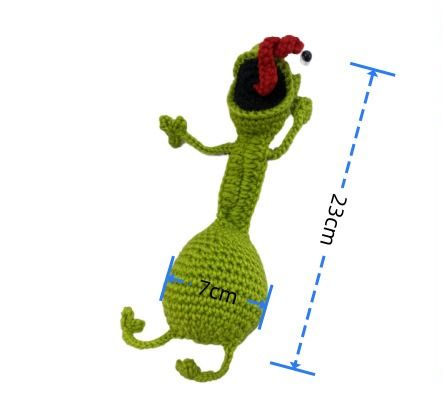 Nuovo fermaporta a forma di animaletto dei cartoni animati fatto a mano all'uncinetto, ornamento per porta_voghion.com