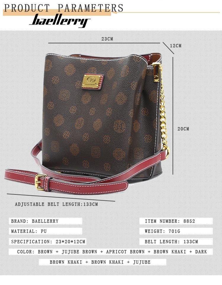 Borsa da donna Baellerry, borsa a tracolla ..._voghion.com