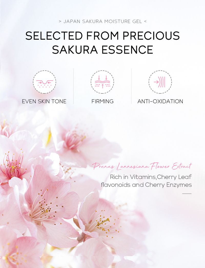 kreem Laike Sakura niisutav geelkreem 60g Näonaha niisutav ja hooldust pakkuv nahahooldustoode_voghion.com