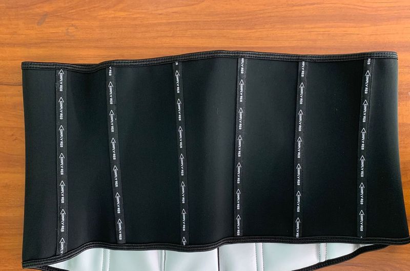 sports fat-burning girdle to break sweat for women plus size postpartum abdominal belt shaping slimming latex belt girdle_voghion.com