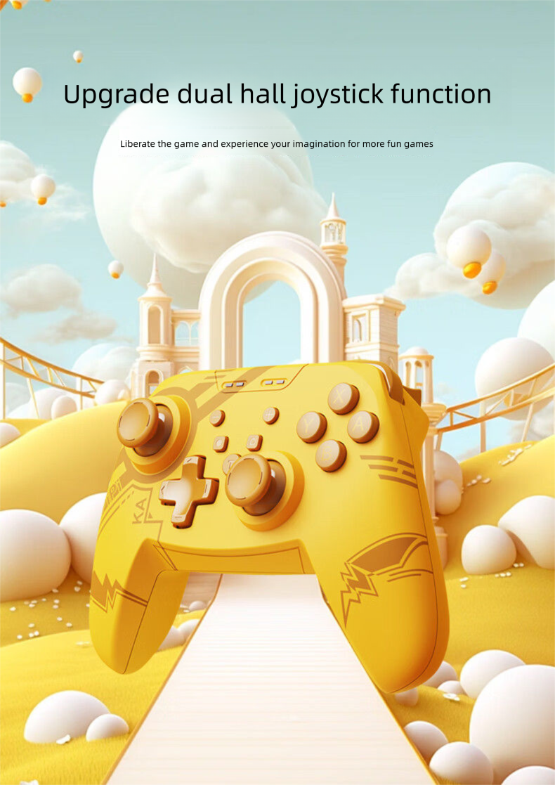 Adattatore wireless per joystick Switch Game Hall per PC, tablet, console Steam, controller Bluetooth_voghion.com
