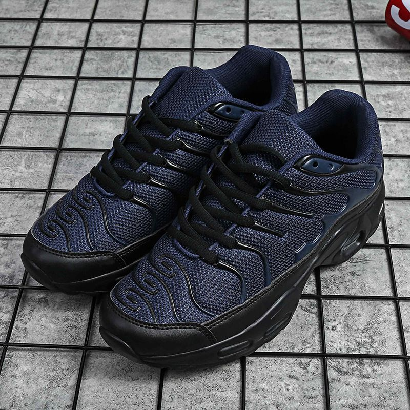 Men's Cushion Fly Woven Breathable Sports Outdoor Casual Lightweight Comfortable Running Shoes_voghion.com
