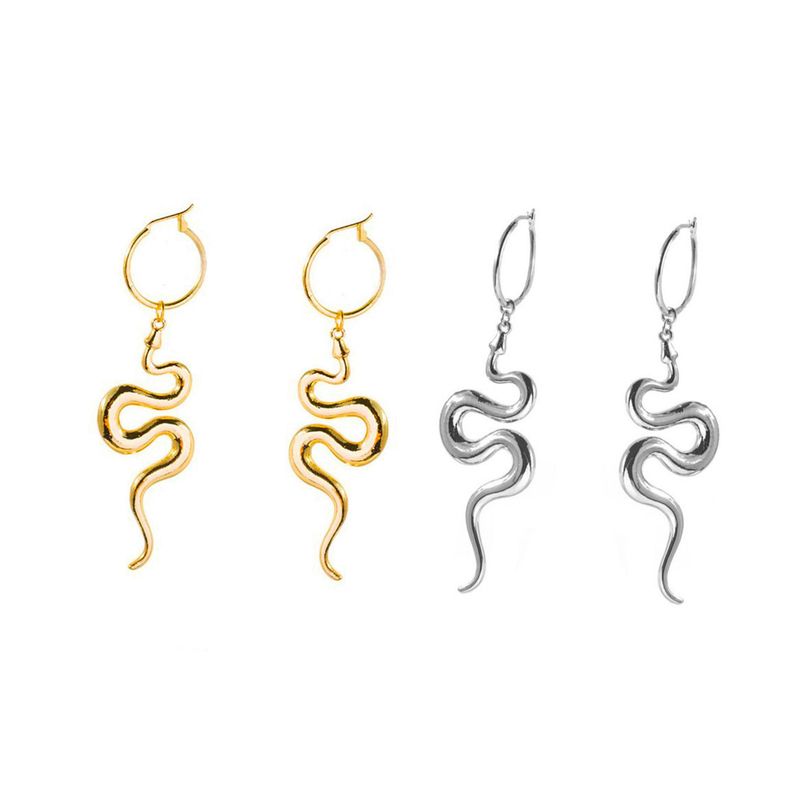 Earrings Fashion python earrings Minimalist earrings_voghion.com
