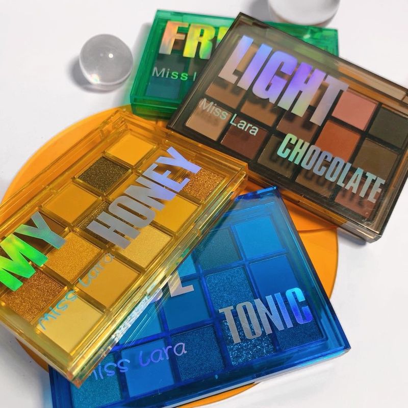MISSLARA Fifteen Palette Pearlescent Matte Easy To Color Long-lasting Non-smudge Makeup Eyeshadow_voghion.com