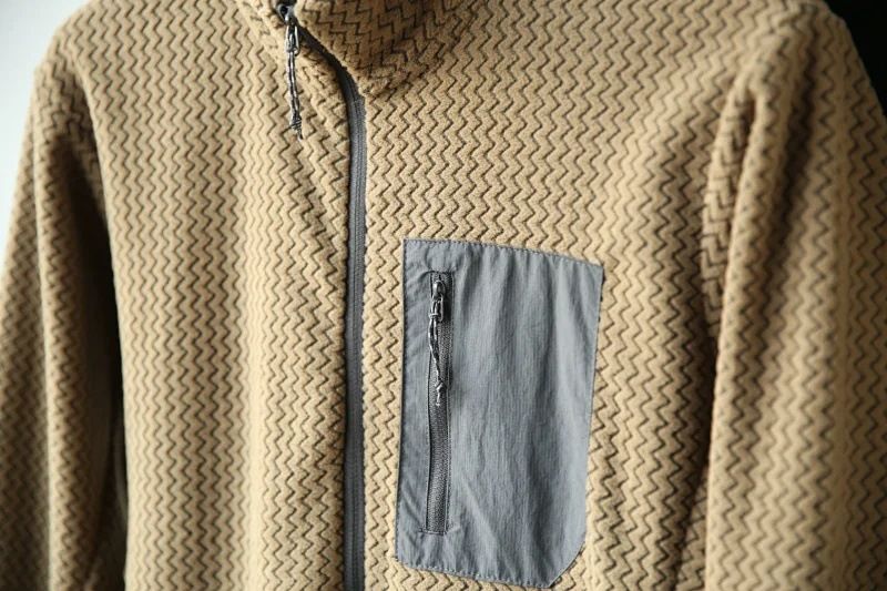 Abbigliamento da uomo Primavera e autunno Comodo maglione spesso unisex con mezza cerniera in pile ondulato e velluto a maniche lunghe_voghion.com