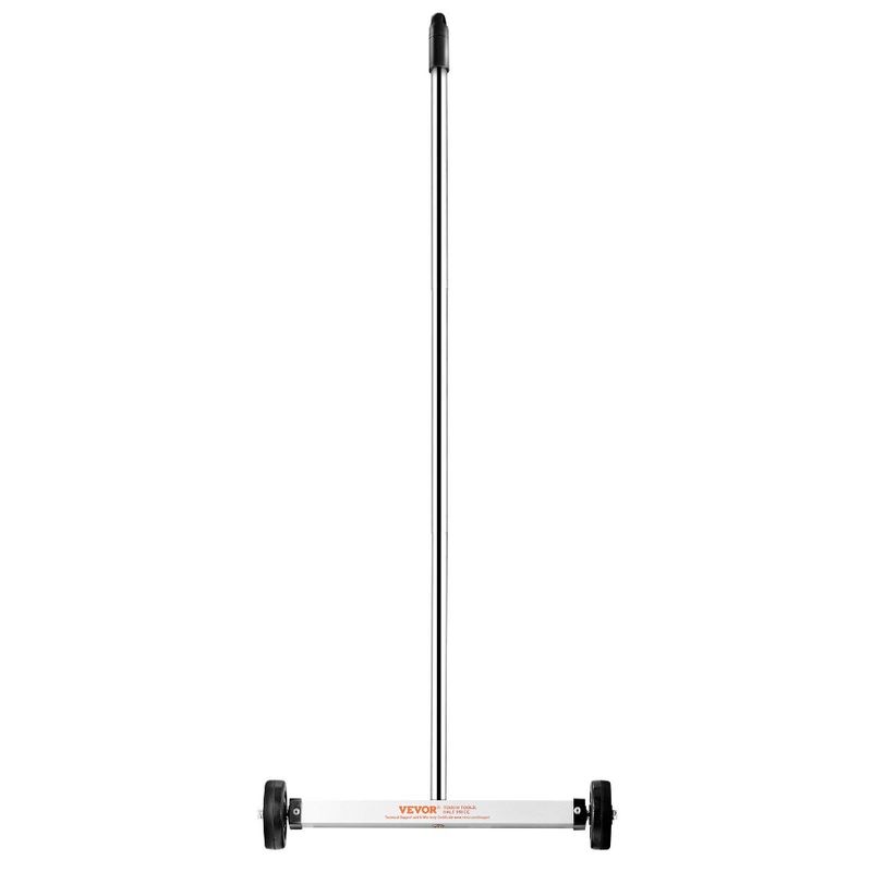 15Inch Magnetic Sweeper With Wheels Telescoping Magnetic Pickup Tool_voghion.com