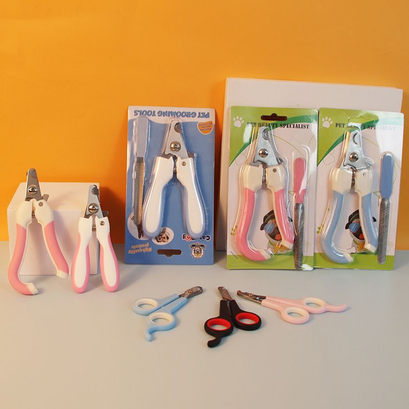 Grinding Clipper Set Cat Dog Stainless Steel Pet Nail Clippers_voghion.com
