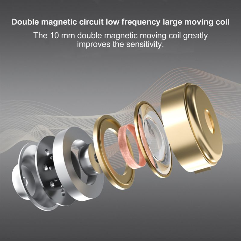 KZ DQ6 Dynamic Wired In-ear Noise Reduction HiFi Sport Earphone with Microphone_voghion.com