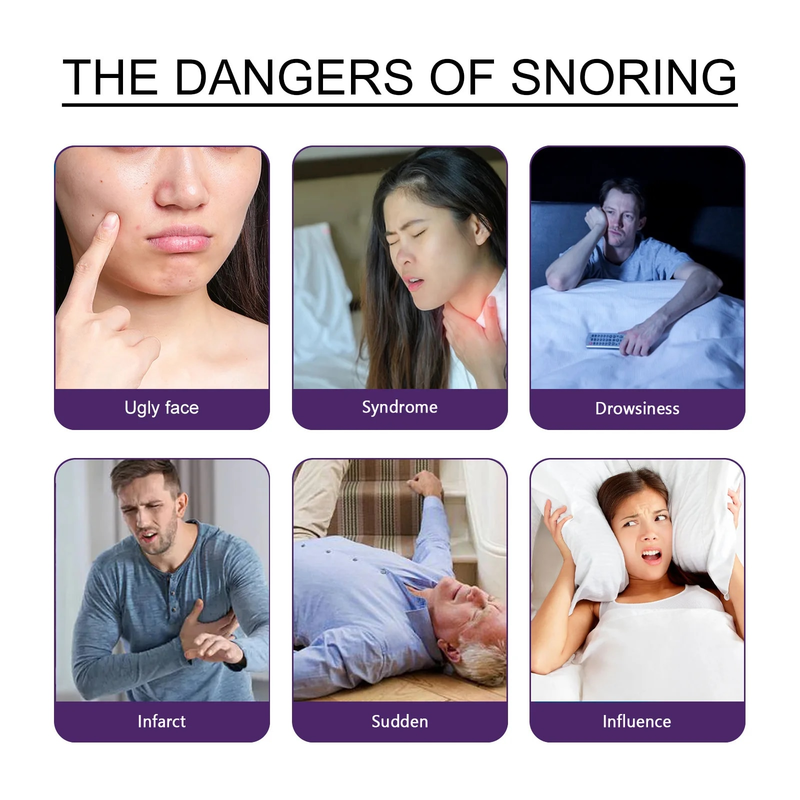 Anti Snorking Munntape Forbedre søvn Bedre Nesehjelp Pustekorreksjon Bærbar Nattsovende Lepper Orthosis Health Care_voghion.com