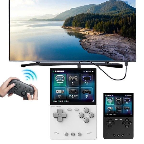 Tragbare Retro-Spielkonsole 3,2 Zoll IPS-Bildschirm Nostalgisch_voghion.com