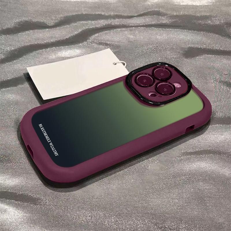 Täiustatud gradient sobib iPhone 16/15 Promax telefoniümbrisele 13/14 kõikehõlmav 12/11 Anti Drop Soft_voghion.com