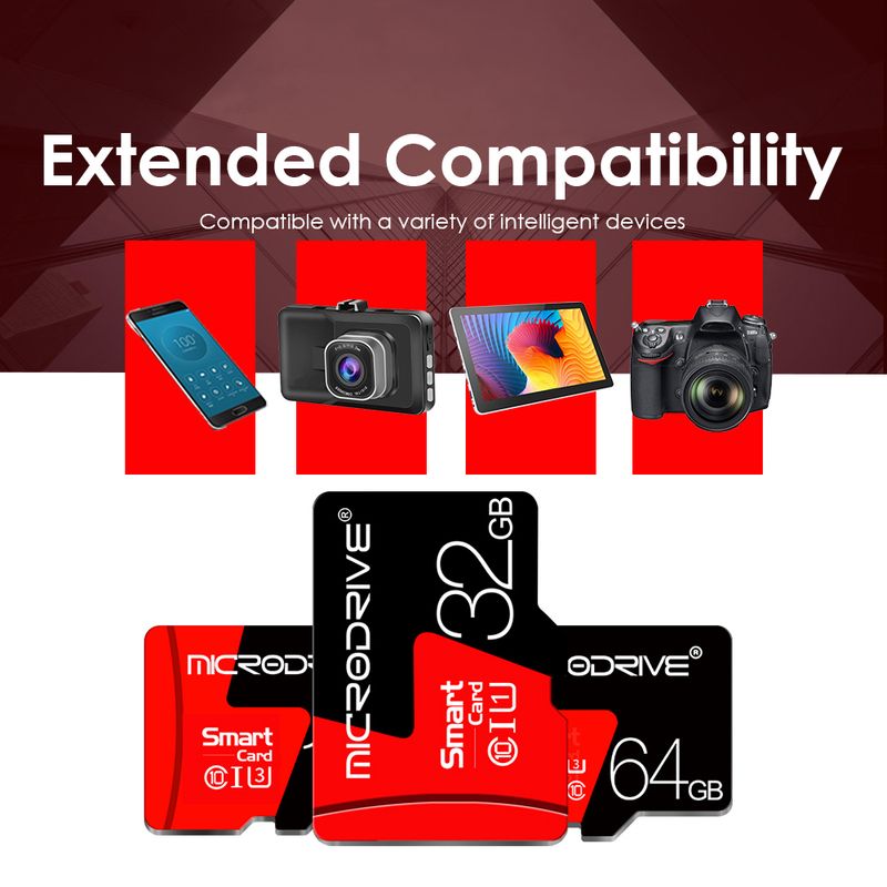 256GB Flash Drive 128GB V10 Micro Geheugen 32GB 16GB 8GB TF 4K Klasse 10 64GB U3 Mini SD Kaart voor Telefoon_voghion.com