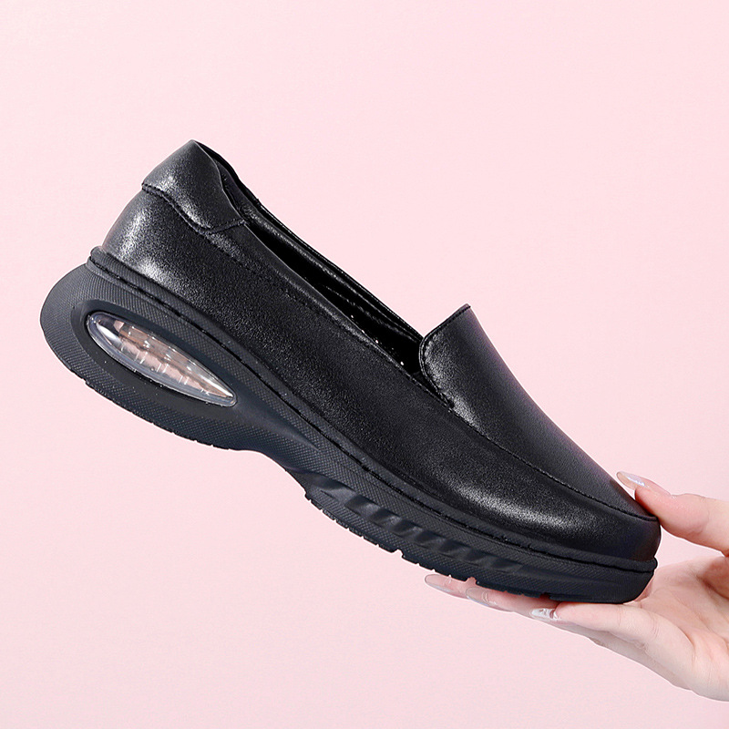 Damen Lederschuhe Arbeitsschuhe Sneakers Mesh Synthetik Leichtes atmungsaktives Schuhwerk_voghion.com