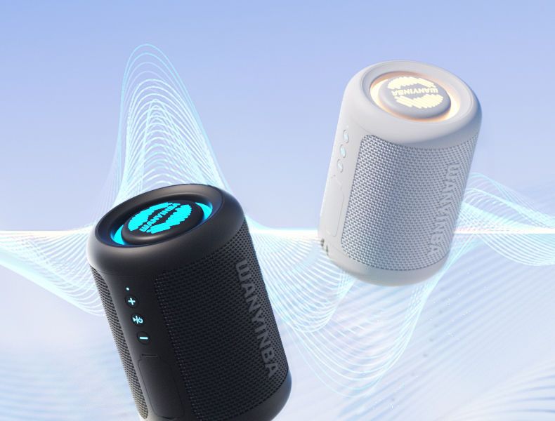 Wanyinba M5 Bluetooth Tragbarer hochwertiger kleiner Subwoofer Super Bass Outdoor Kartensteckplatz Kabelloser Lautsprecher 1_voghion.com