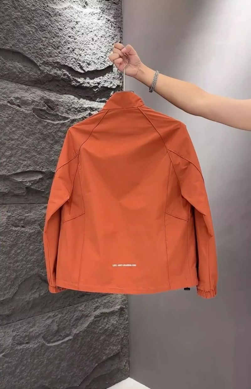 Giacca da uomo con colletto rialzato, semplice, versatile, alla moda e di alta qualità, con protezione solare_voghion.com