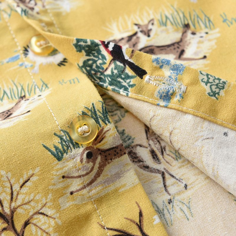 Abbigliamento per bambini estate nuovi ragazzi stampa animalier maglietta a maniche corte pantaloncini stile casual due pezzi vestito per bambini_voghion.com